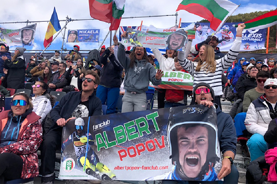 Albert's gfans at Soldeu Finals 2023