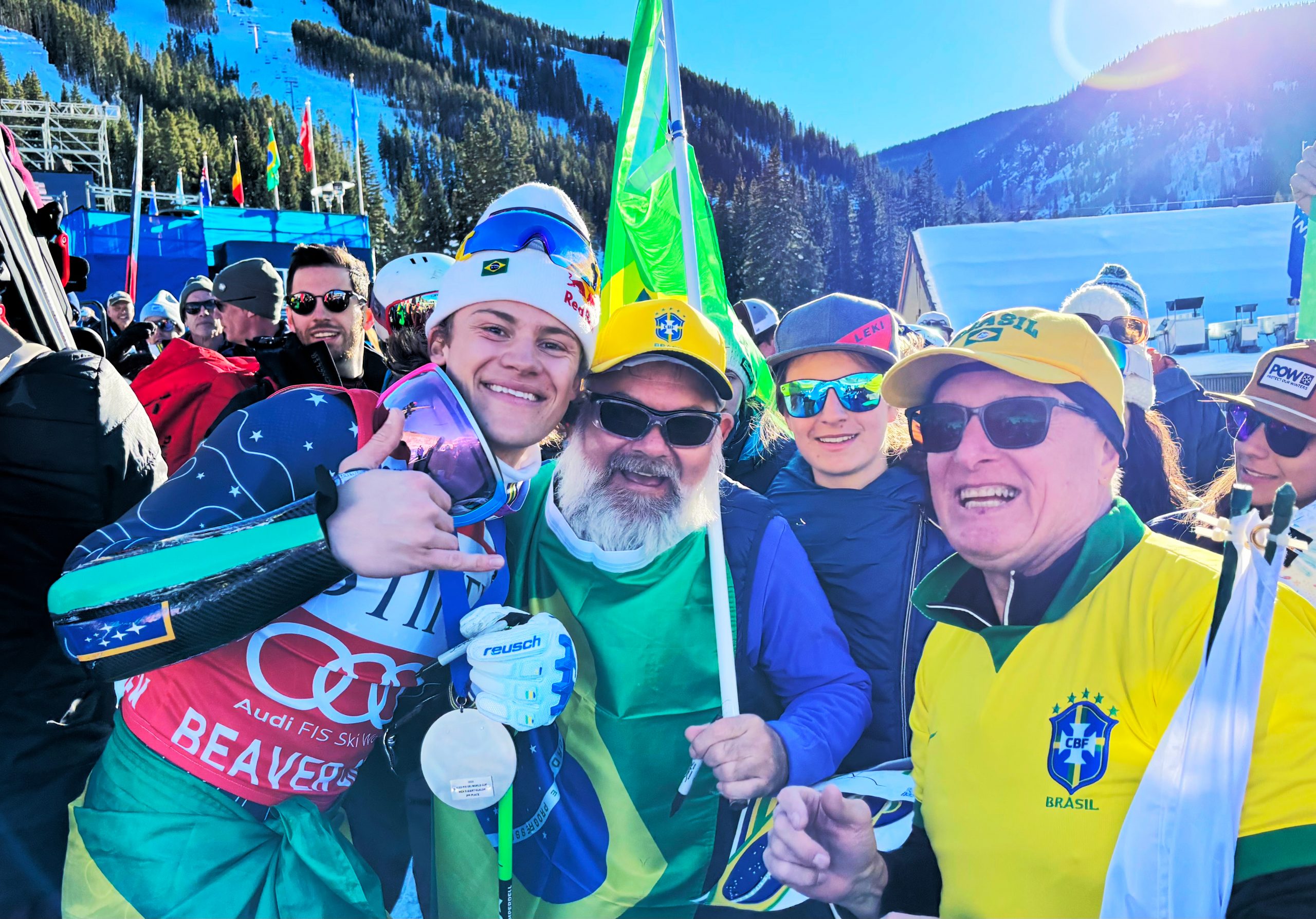 Beaver Creek 2024 Firsr ever podium for Brazil
