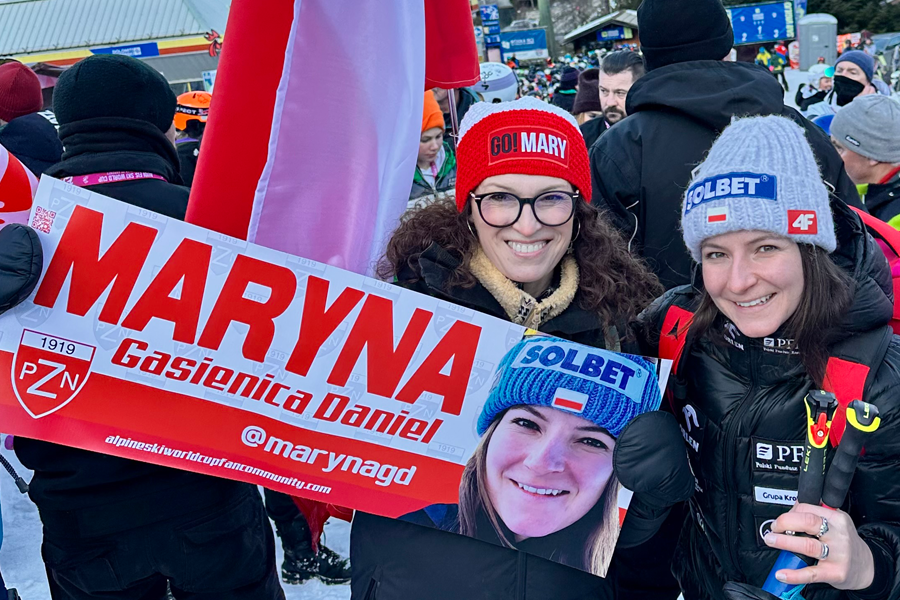 Champion and fan at Kranjska Gora 2026